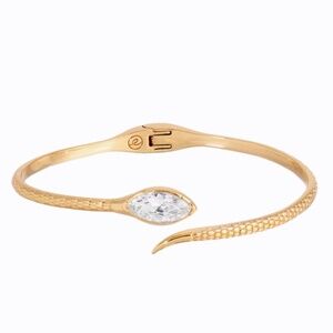 Ettika Serpent Elegance Cuff Bracelet
